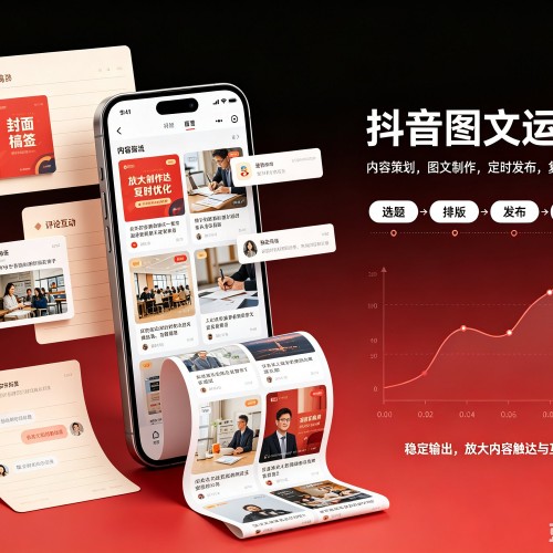 下陆抖音图文代运营服务